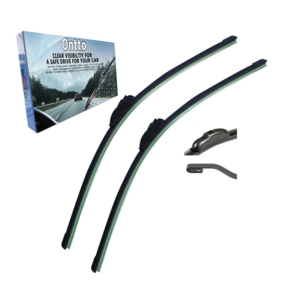 ontto Vorne Scheibenwischer Kompatibel mit Hyundai Veloster FS JS 2011-2022 26''+18'' Wischblätter Scheibenwischerblätter Frontscheibe Wischer Autoscheibenwischer Autoteile 650mm+450mm ontto Vorne Scheibenwischer Kompatibel mit Hyundai Veloster FS JS 2011-2022 26''+18'' Wischblätter Scheibenwischerblätter Frontscheibe Wischer Autoscheibenwischer Autoteile 650mm+450mm von ontto