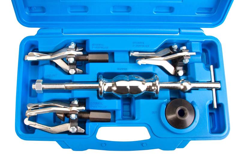 otgerlensker products Innen und Außenabzieher 5-teilig Simmerring Auszieherussen Abzieher Satz Plus Gleithammer Werkzeug von otgerlensker products