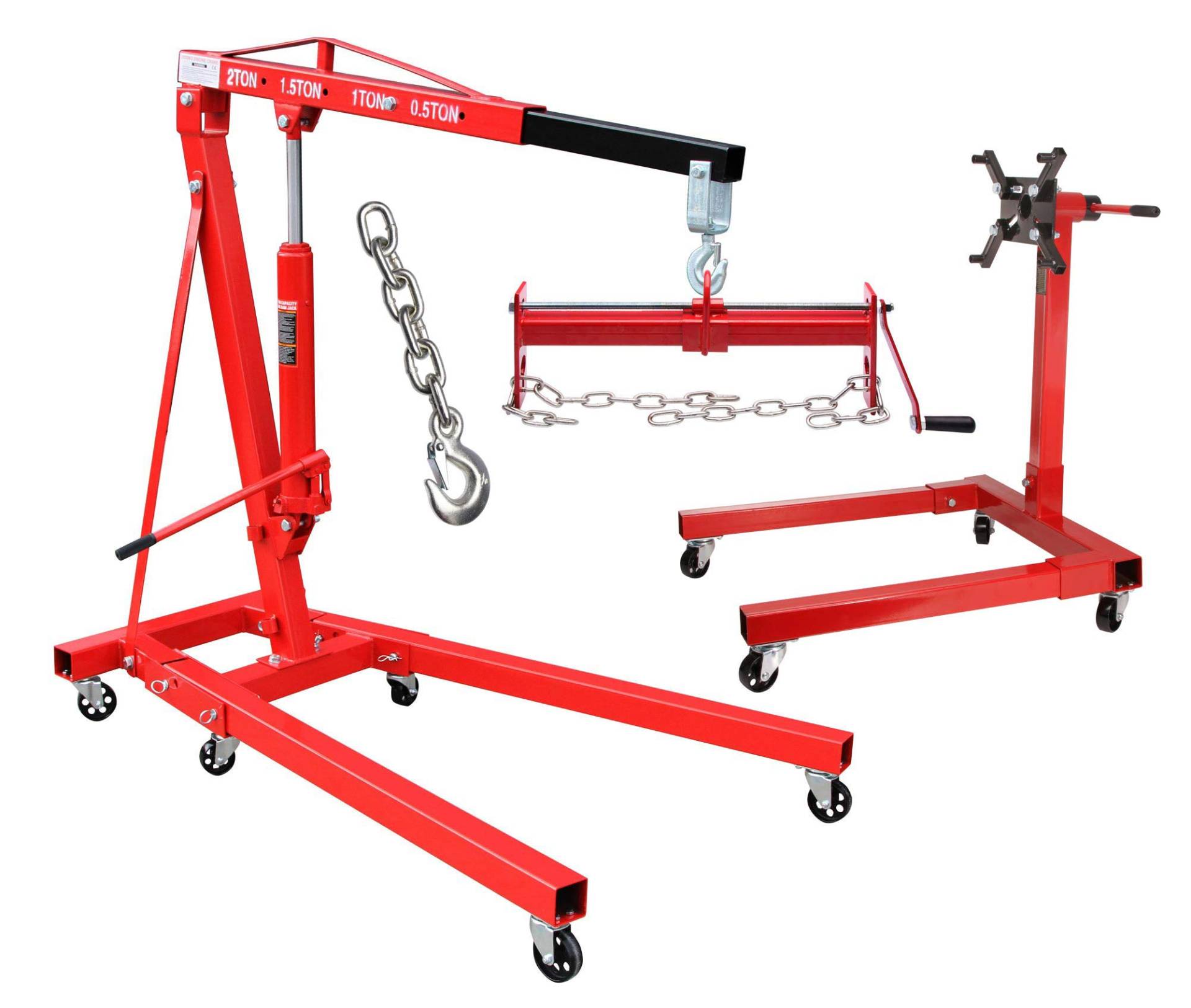 otgerlensker products Motorkran 2000 kg + Balancierer Motorheber + Motorständer 567 KG + extra Kette otgerlensker products Motorkran 2000 kg + Balancierer Motorheber + Motorständer 567 KG + extra Kette von otgerlensker products