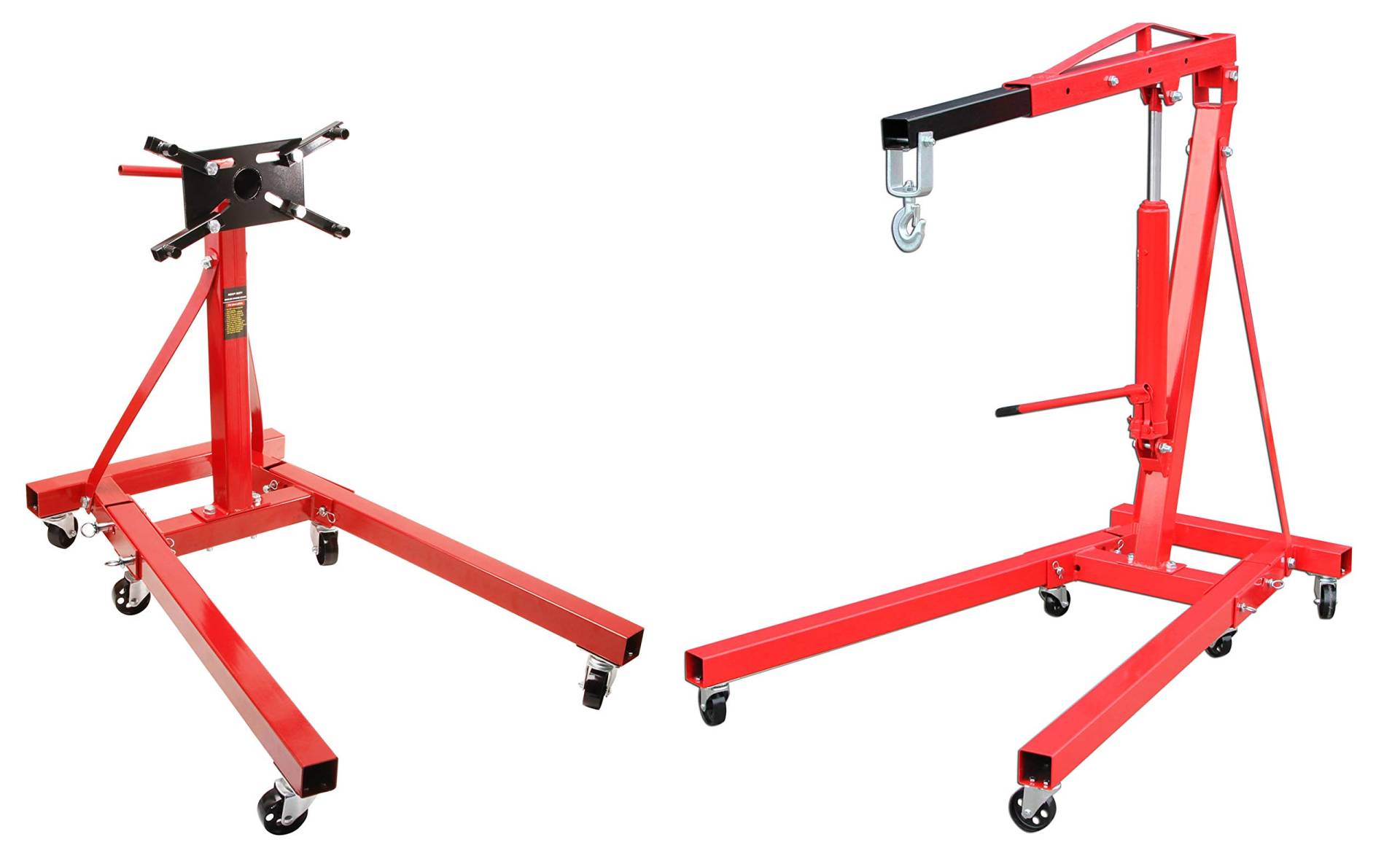 otgerlensker products Motorständer Motorhalter 900 KG mit 6 Rädern + Motorheber Motorkran mit Haken otgerlensker products Motorständer Motorhalter 900 KG mit 6 Rädern + Motorheber Motorkran mit Haken von otgerlensker products