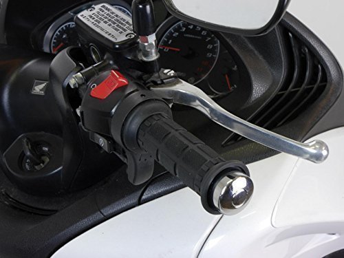Other Heizgriffe für Suzuki DL650 DL1000 V-Strom, Lenkergriff, Motorradlenkergriff, Schwarz, 35 mm, 122,5 mm, 2-stufige Heizung, Universal, mit Gasgriffrohr, inkl. Montageanleitung von Homry