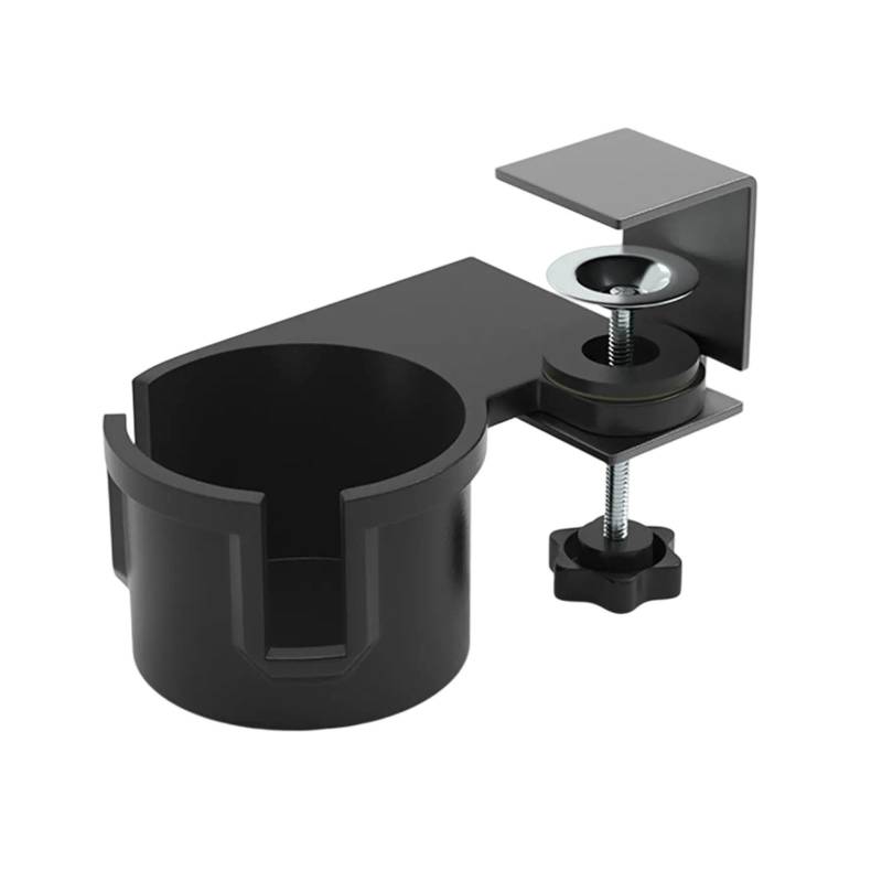 our fave Upgraded 180 Degree Rotating Desk Clamp Organizer Cup Holder for Office and Gaming Table Coffee Mug Storage Rack von our fave