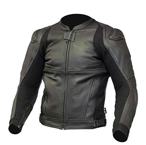 LEATHER JACKET OZONE VOLT BLACK 60 von OZONE MOTO