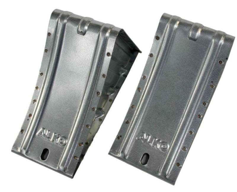 trailer parts4u Alko Unterlegkeil 1 Paar verzinkt 1600 kg 120mm breit UK 36 Bremskeil Hemmschuh 243.373 244373 244.376 244376 von trailer parts4u