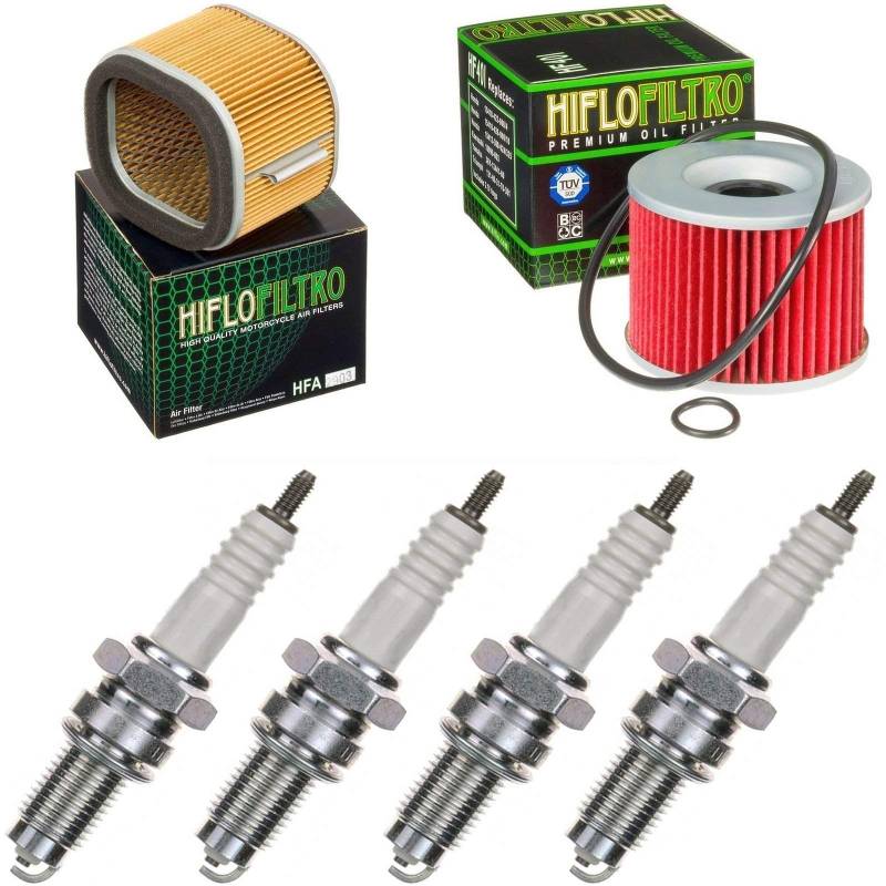 Luftfilter Ölfilter Zündkerzen für Z 1100 ST Baujahr 1981-1983 Servicekit Wartungskit von pamoto