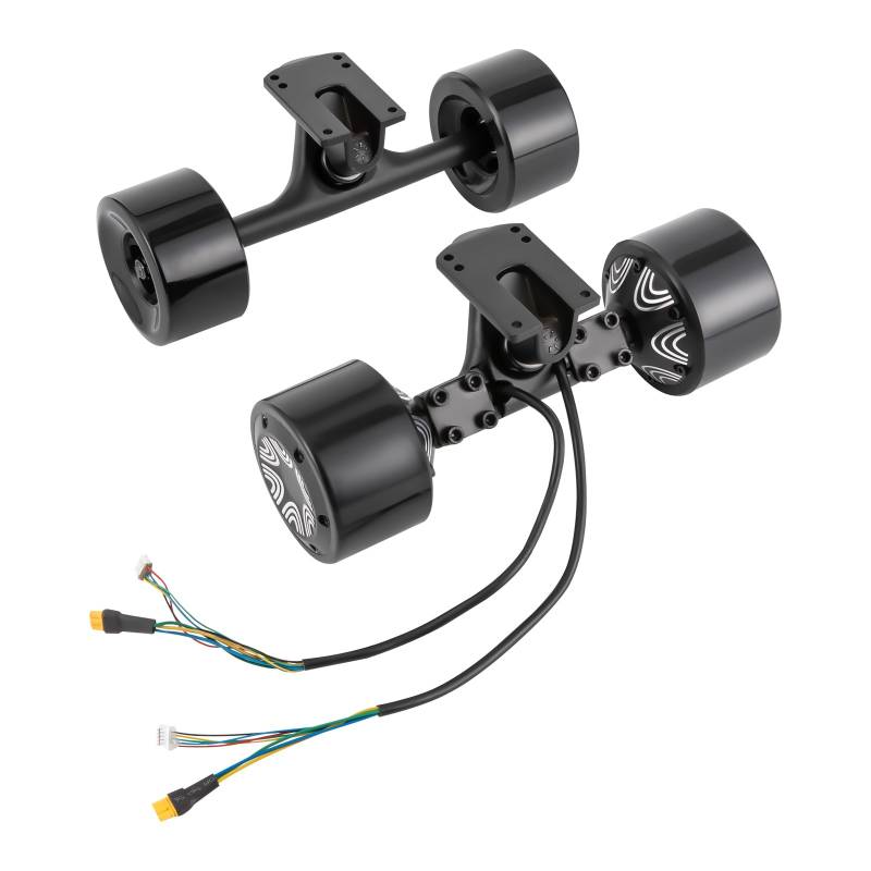 Elektromotor Dual Motor Set für elektrisches Skateboard - Skateboard Motor - Zubehör - 250W - 36VDC - 15.525mph (Schwarz) von panfudongk