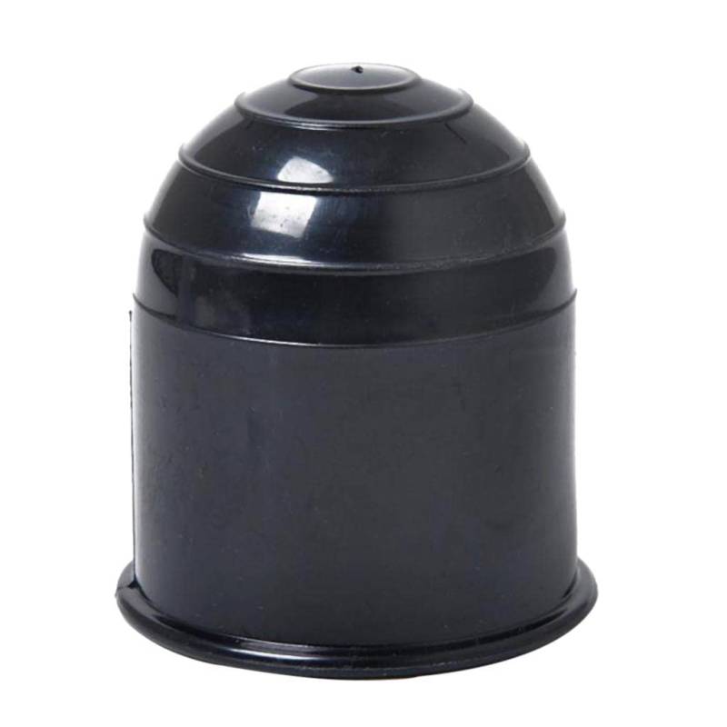perfk 1x Schutzkappe Schwarz für Anhängerkupplung passend für alle konventionellen Auto Anhängevorrichtungen von perfk