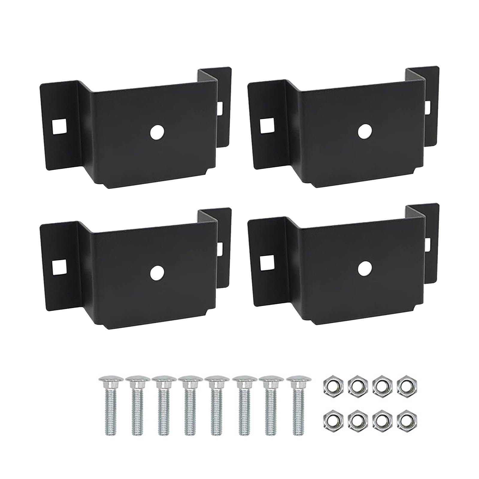 perfk 4X -Anhänger -Pfahltaschen Multifunktionales Metall Einfacher Installation für 2 '' x 4 '' Holzsteuer für Wohnmobilanhängerreisen perfk 4X -Anhänger -Pfahltaschen Multifunktionales Metall Einfacher Installation für 2 '' x 4 '' Holzsteuer für Wohnmobilanhängerreisen von perfk