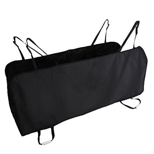 perfk Hunde Autoschondecke Auto Hundedecke Wasserdicht Autodecke für Rückbank, Auto Rücksitz Schutzdecke Hunde Autoschutzdecke, 135 x 145 cm von perfk