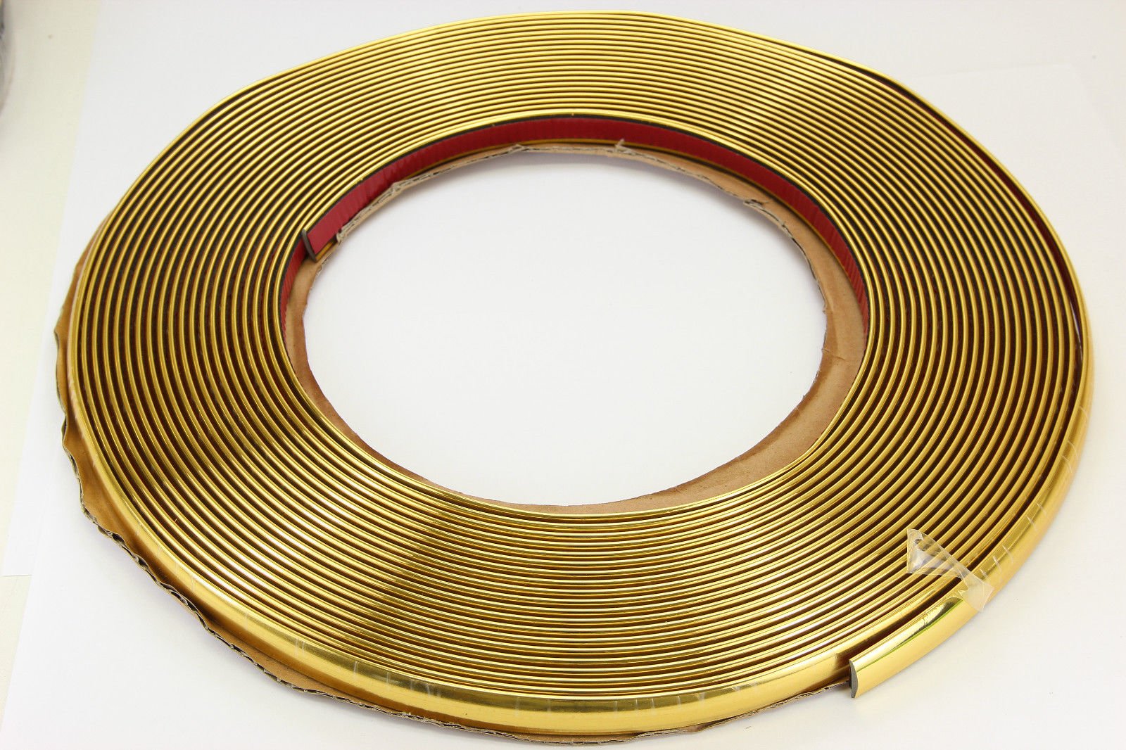 GOLD Chrom Zierleiste 10mm x 15m selbstklebend universal Auto Goldleiste Kontur von phil trade