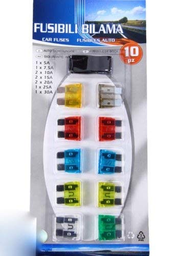 Set 10 Stück PKW Auto ATO Steck Flach Sicherungen Feinsicherung 5-30A mit Zange Set 10 Stück PKW Auto ATO Steck Flach Sicherungen Feinsicherung 5-30A mit Zange von phil trade