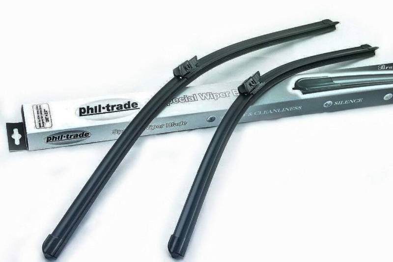 phil trade 2 x Flex Scheibenwischer kompatibel für BMW E39 und Peugeot 607 von Recambo