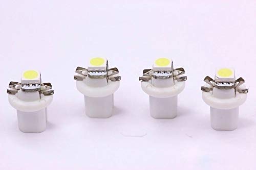 phil trade 4x warmweiße high Power B8.5D SMD-LED Tachobeleuchtung Umbauset Plug and Play von phil trade