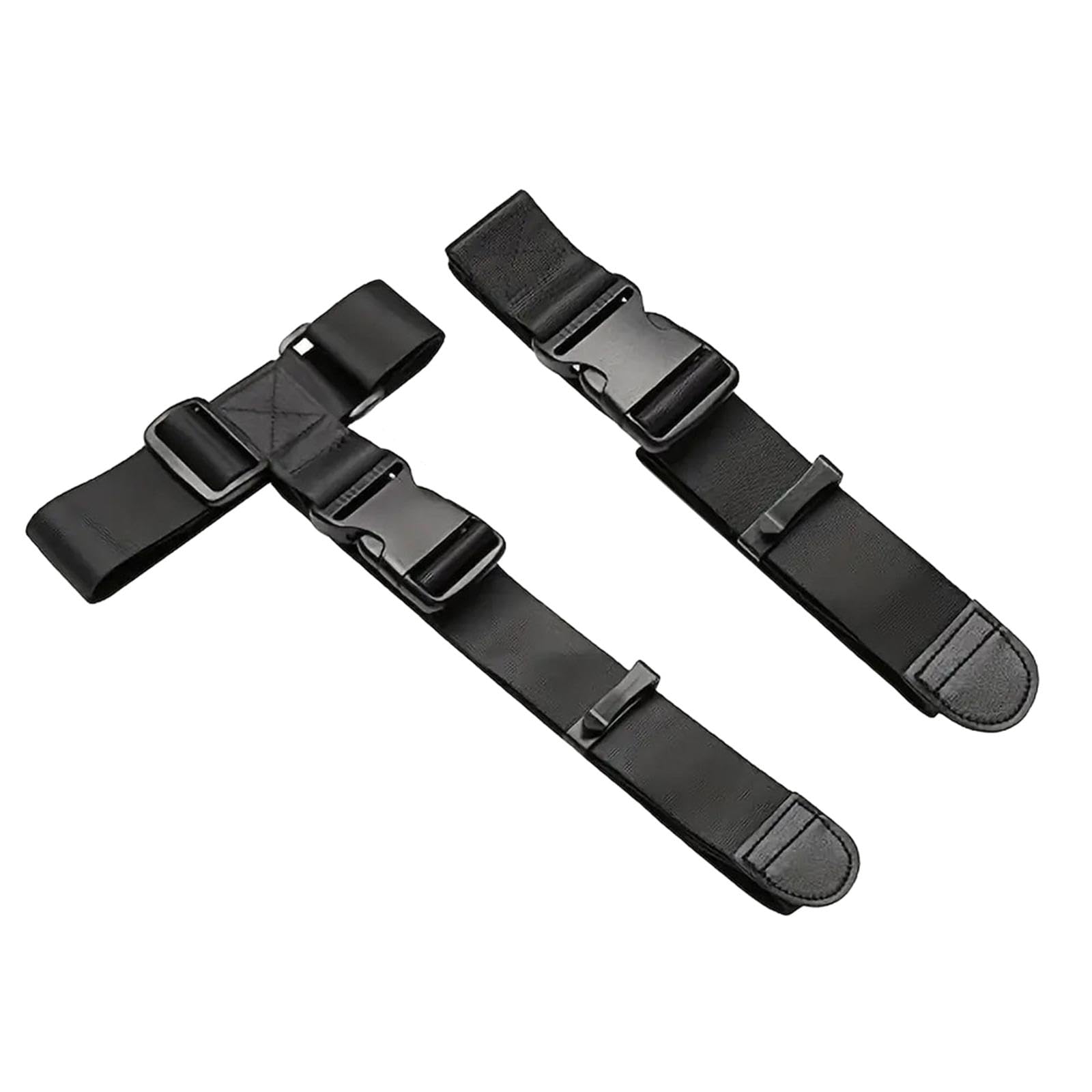 Add A Bag Gepäckgurte, Verbindungsgurte für Koffer, 3,8 cm Breite, 297 mm x 170 mm, Schwarz, sicheres und verstellbares Reisezubehör Add A Bag Gepäckgurte, Verbindungsgurte für Koffer, 3,8 cm Breite, 297 mm x 170 mm, Schwarz, sicheres und verstellbares Reisezubehör von pistro