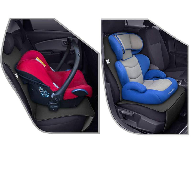 pitshop24de Doppelpack Kindersitzunterlage Sitzschoner Rücksitzschoner Kindersitz von pitshop24de