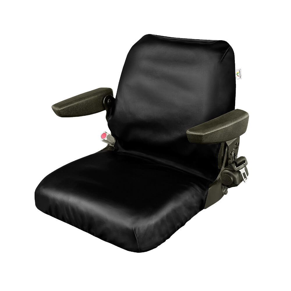 Sitzabdeckung Sitzschutz Sitzschoner Sitzbezug für Bagger Stapler Gabelstapler L von pitshop24
