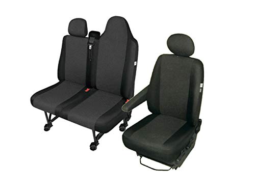 pitshop24de Sitzbezüge, Sitzschoner, 3-Sitzer, Fahrersitzbezug, Sitzbankbezug, maßgeschneidert, kompatibel mit Nissan NV300, kompatibel mit: Renault Trafic 3, Opel Vivaro B, pitshop24de Sitzbezüge, Sitzschoner, 3-Sitzer, Fahrersitzbezug, Sitzbankbezug, maßgeschneidert, kompatibel mit Nissan NV300, kompatibel mit: Renault Trafic 3, Opel Vivaro B, von pitshop24de