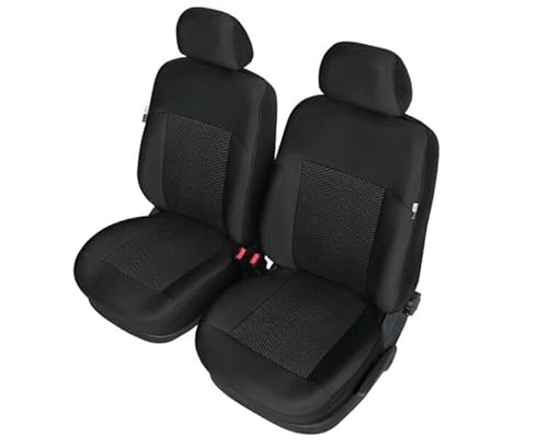 pitshop24 Sitzbezüge, Sitzschoner, Fahrersitzbezug, Beifahrersitzbezug kompatibel mit Citroën Berlingo III ab 2019, kompatibel mit Opel Combo E ab 2019 von pitshop24