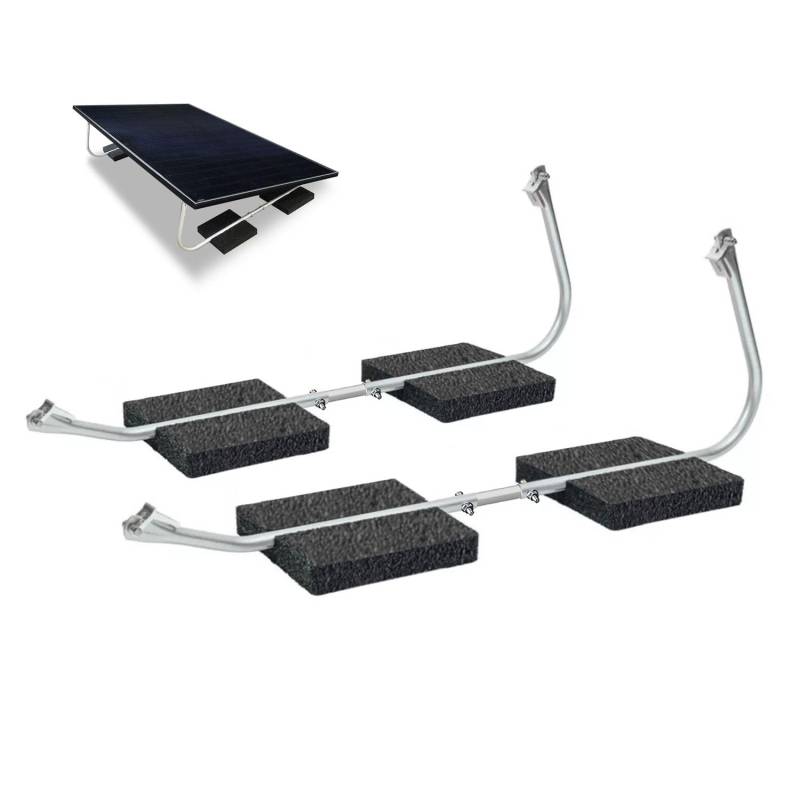 plenti SOLAR BOX Pro Flachdach Halterung Solarmodul verstellbar Balkonkraftwerk von plenti SOLAR