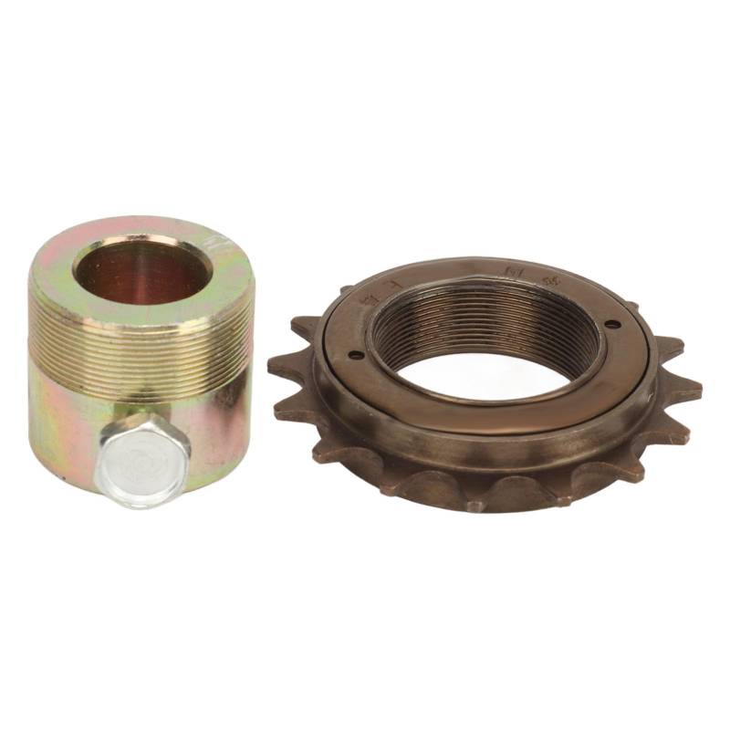 16T -Freilauf mit 20 -mm -Adapter -Kit Leichter langlebiger einfache Installation Verbessertes Stromgetriebe für elektrische Dreiräder Motorräder Karts Eisenmaterial präzise Größe von plplaaoo