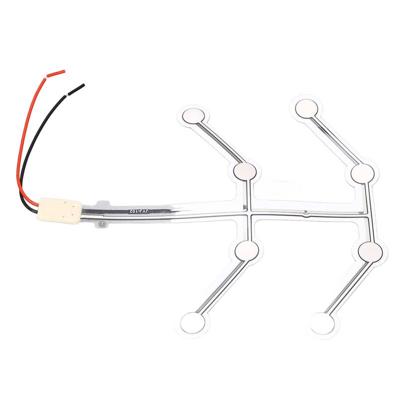 Auto-Sicherheitsgurt-Drucksensor, hochempfindlicher Dünnschicht-Sicherheitsgurt-Warnsitz-Drucksensor 50 V für Auto, Bus, Taxi, Pkw, Massagestuhl, Kindersitz, aus ABS-Material von plplaaoo