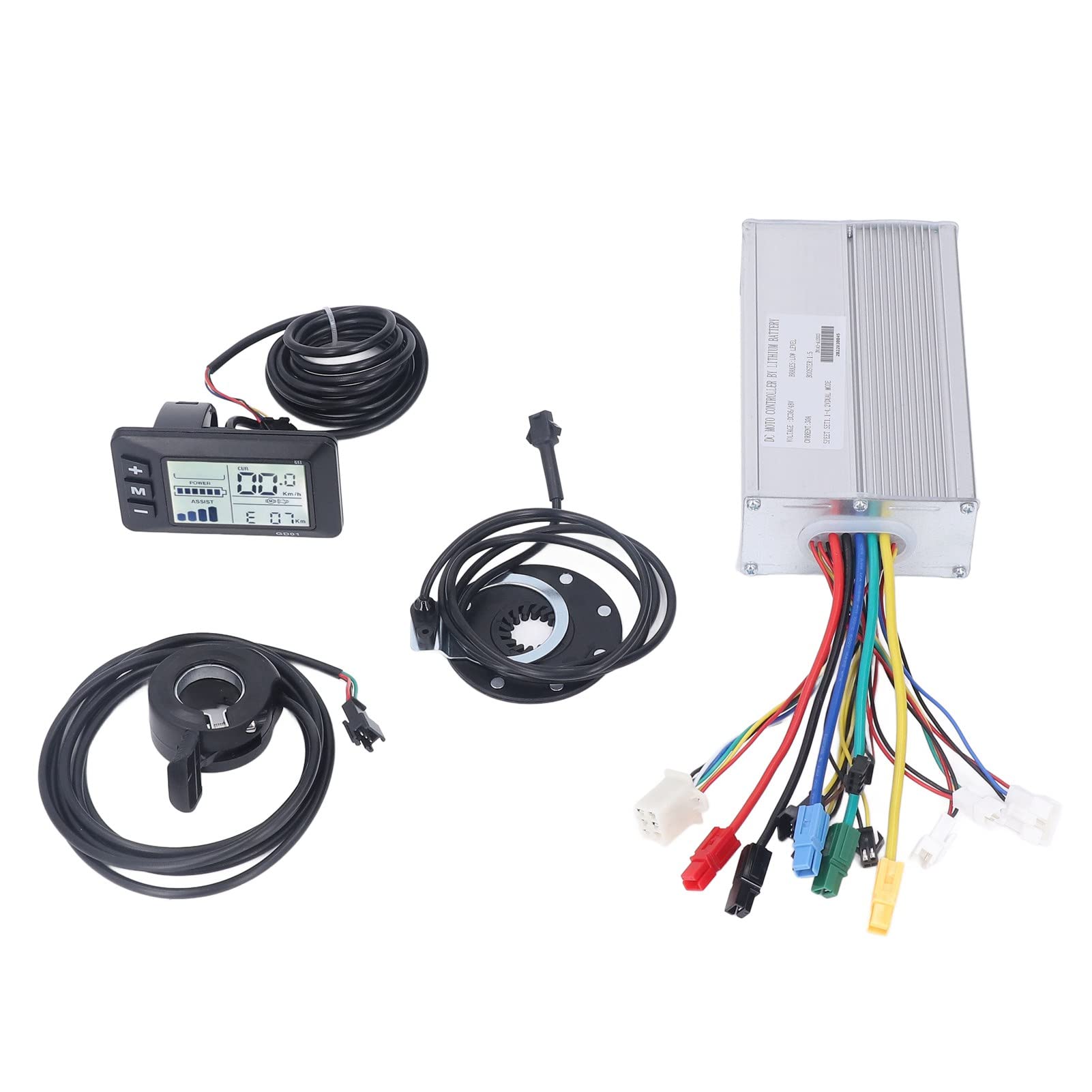 plplaaoo Elektrofahrrad -Controller -Kit Hochleistungs wasserdichte LCD GD01 -Meter -Lithium -Batterie -Modifikation Kit für 1000W Motor DIY Elektrofahrräder und Roller plplaaoo Elektrofahrrad -Controller -Kit Hochleistungs wasserdichte LCD GD01 -Meter -Lithium -Batterie -Modifikation Kit für 1000W Motor DIY Elektrofahrräder und Roller von plplaaoo