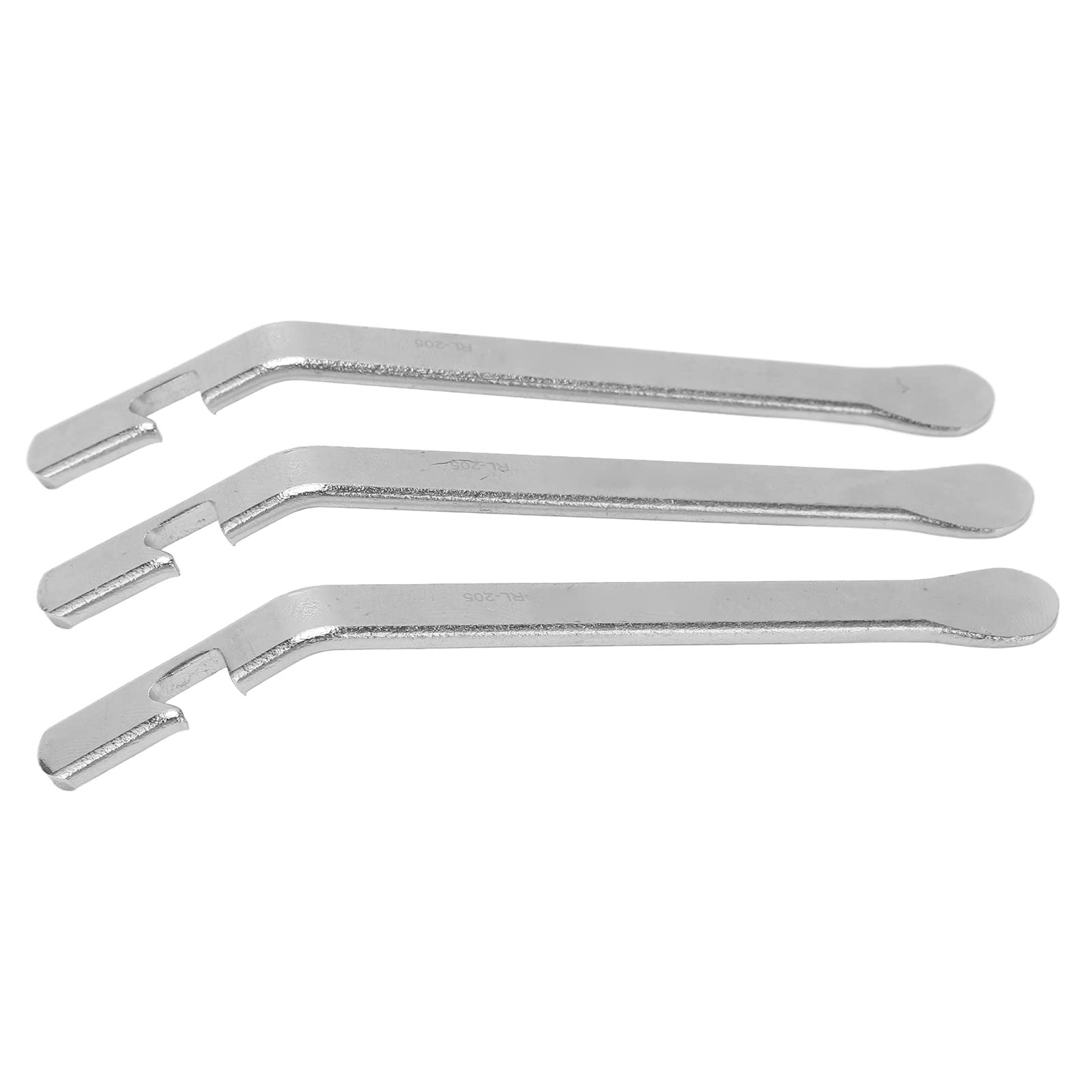 plplaaoo Fahrradreifen Hebel Edelstahl hohe Härte Leichte Gewicht Ergonomisches Design Rundes Eck langlebige Reifenlöffel für Fahrradreifenentfernungstrom 3 Stück plplaaoo Fahrradreifen Hebel Edelstahl hohe Härte Leichte Gewicht Ergonomisches Design Rundes Eck langlebige Reifenlöffel für Fahrradreifenentfernungstrom 3 Stück von plplaaoo