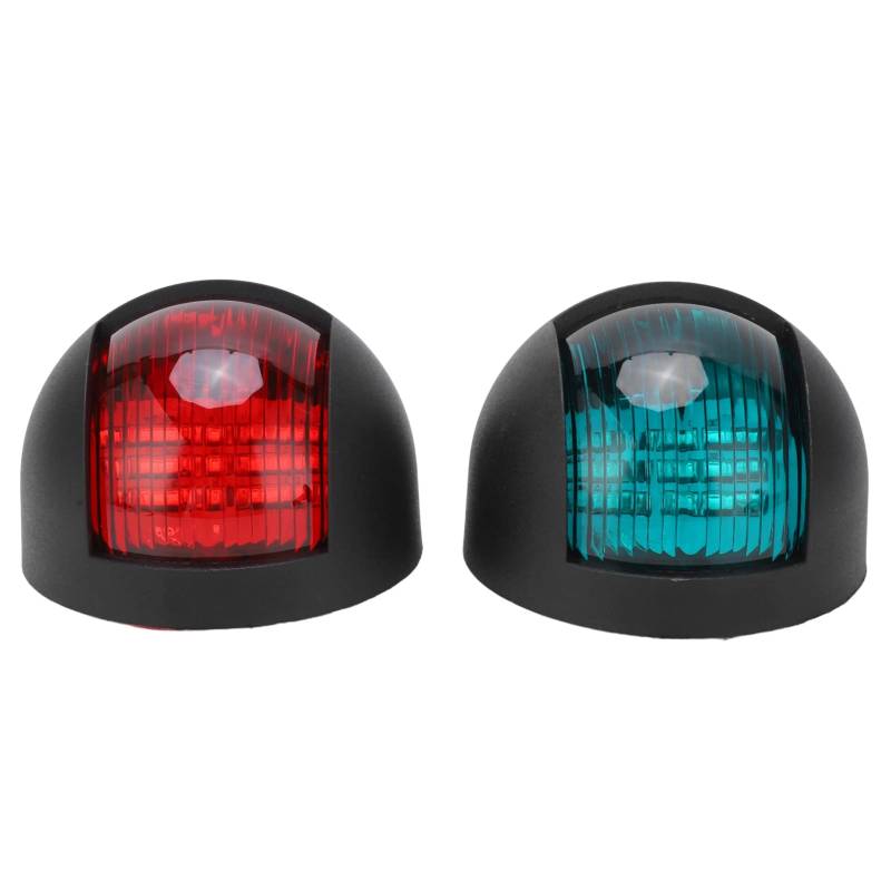 plplaaoo Yacht Signal Licht LED Navigation Lampe Rot Grün Licht Marine Boot für Boote Unter 12m von plplaaoo