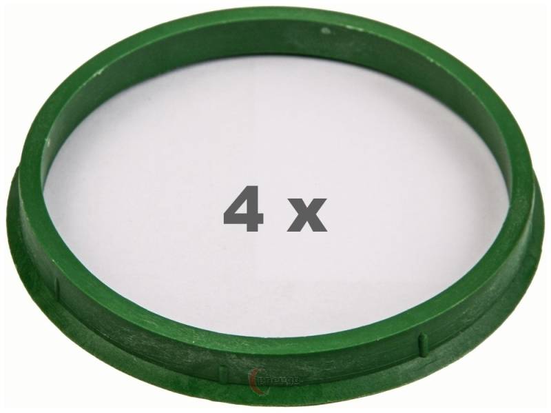 4 Zentrierringe f??r Alufelgen 110.00 mm auf 100.00 mm Kunststoff 110,00/100,00 von pneugo!