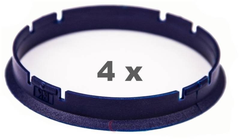 4 Zentrierringe f??r Alufelgen 73.00 mm auf 70.30 mm Kunststoff (73,00/70,30) von pneugo!