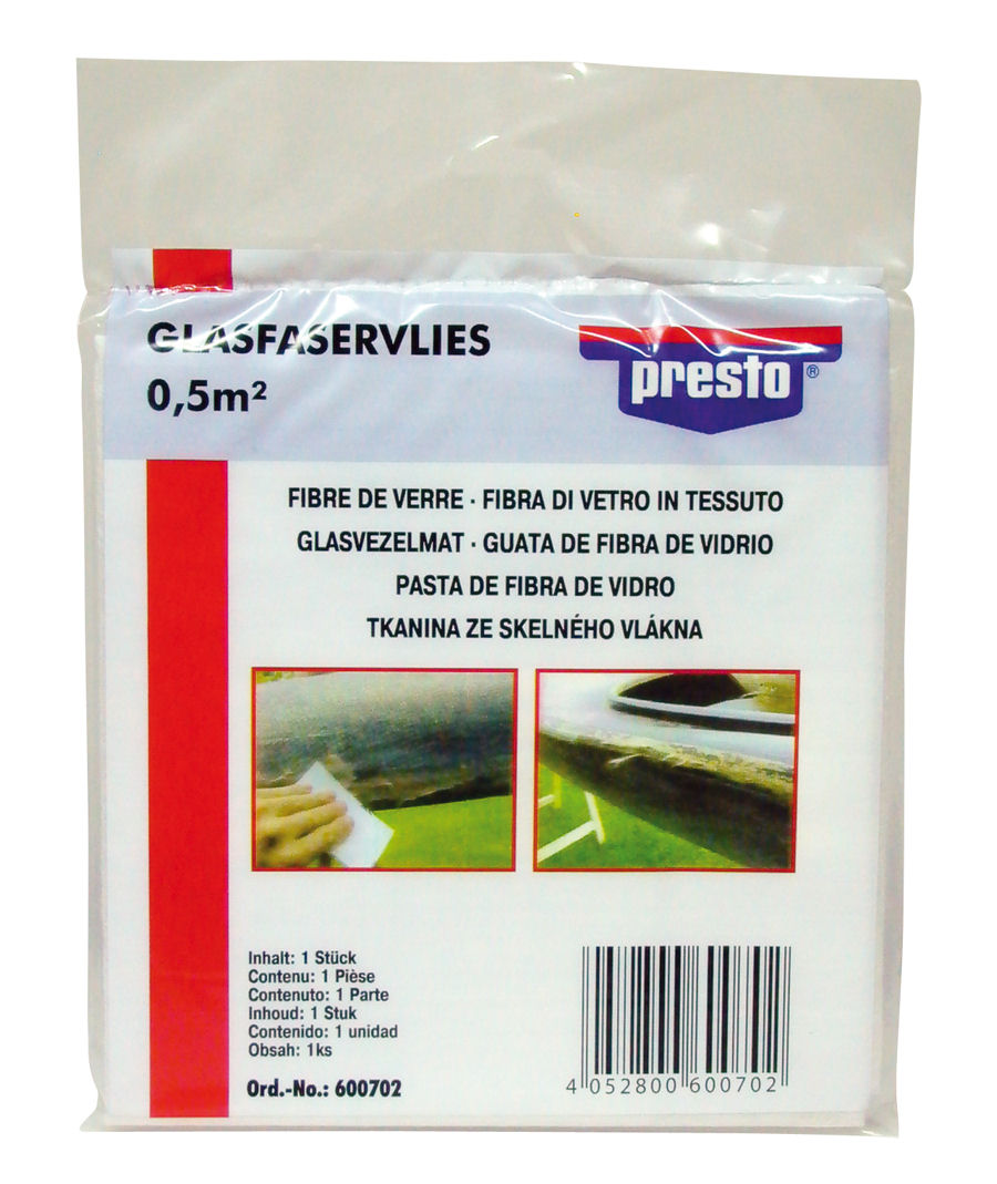 Presto Glasfaservlies 40g/qm, 0,5m² Presto Glasfaservlies 40g/qm, 0,5m² von presto