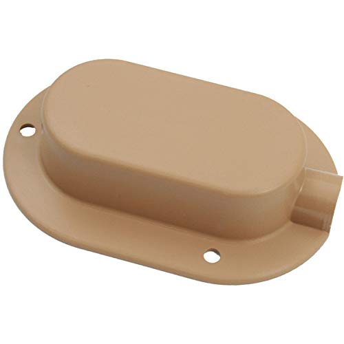 Abdeckung Kabeldurchführung Kabel Strom Anschlussstecker Wohnwagen Wohnmobil Caravan Boot 230V beige von pro-Styling design for perfection