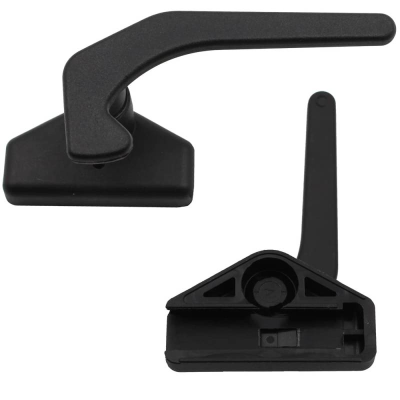 Fenstergriff Fenster Verriegelung Riegelverschluss Wohnwagen Wohnmobil Caravan Polyplastic Einschubvariante schwarz von pro-Styling