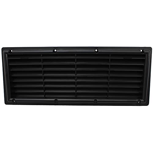 Lüftungsgitter Kühlschrank Wohnwagen Wohnmobil Caravan Kunststoff Boot 374 x 148 mm schwarz von pro-Styling