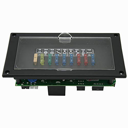 pro-Styling Nordelettronica 12 Volt Wohnmobil Reisemobil Caravan Boot Elektroverteiler Sicherungskasten NE185 Schwarz Kunststoff CE von pro-Styling