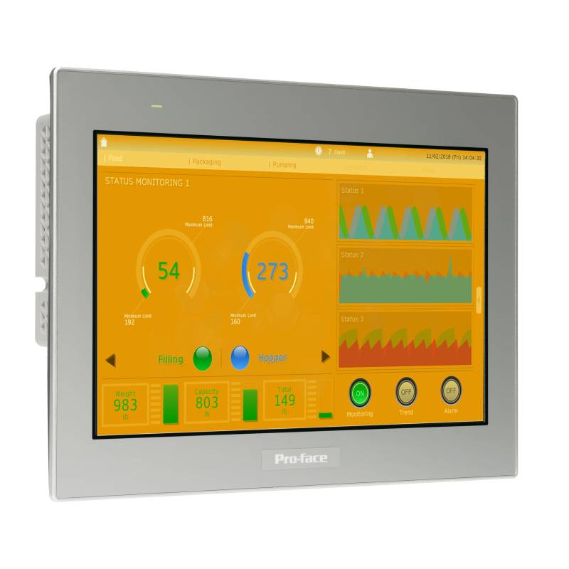 Schneider PFXST6600WAD, Hmi-Terminal, 30,5 cm (12 Zoll), Blau (EAN 3606489872687) von pro face