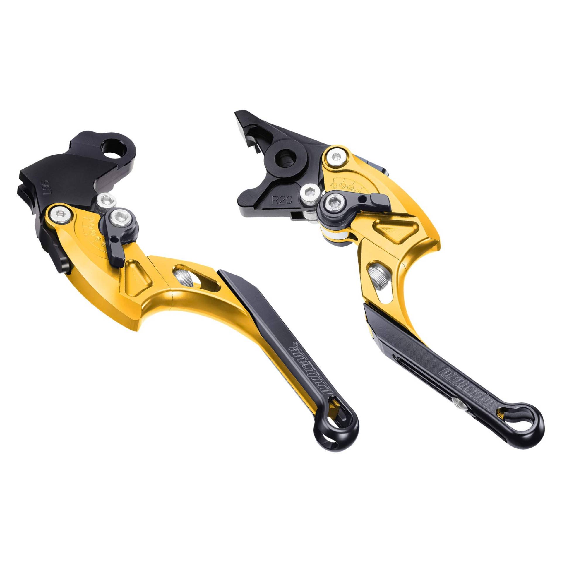 Bremshebel Kupplungshebel Set TECTOR Gold für Kawasaki Z 1000 (03-06) ZRT00A von probrake