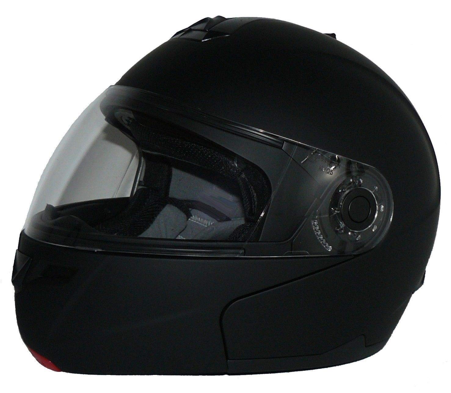 Klapphelm H910 matt-schwarz mit integrierter Sonnenblende - L von protectWEAR