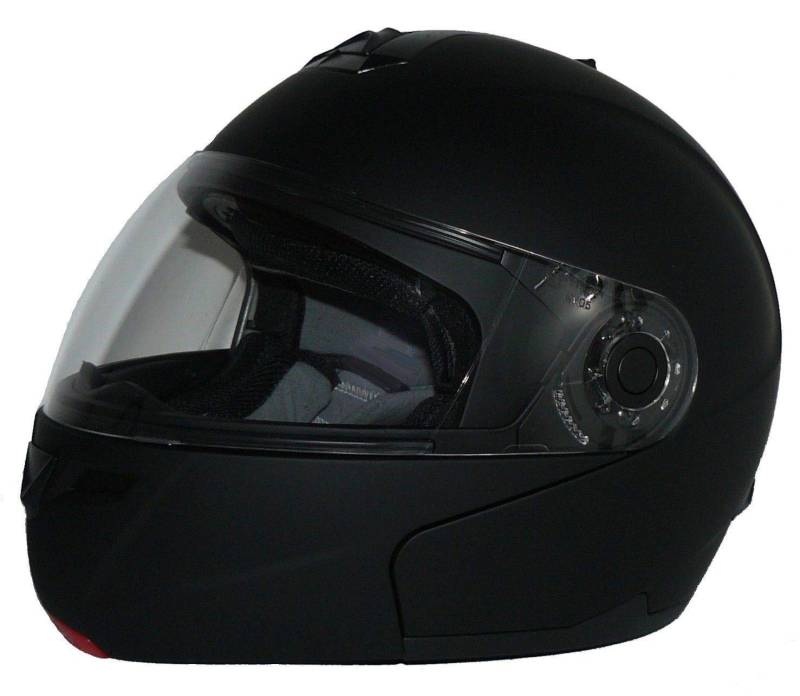 protectWEAR Klapphelm Motorradhelm mit Sonnenblende H910-MT - S von protectWEAR