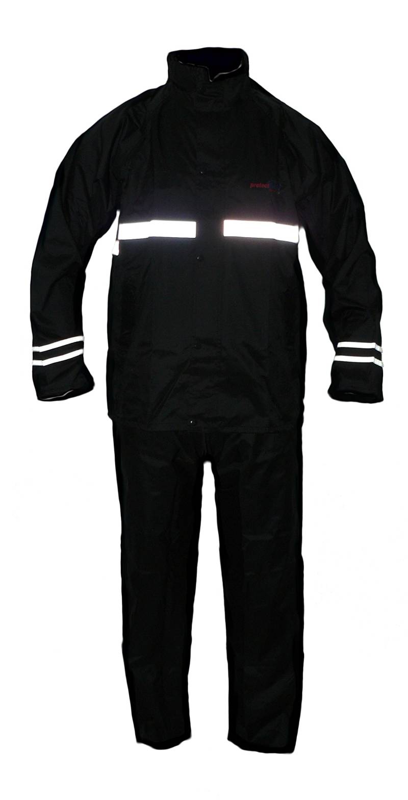 protectWEAR Motorradregenkombi, Regenanzug, 2-teilig, RK - XXL von protectWEAR