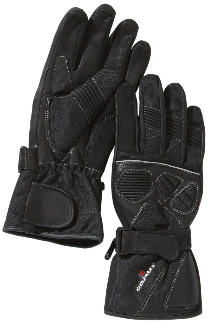 Protectwear WH-GT-M Wintermotorradhandschuh, Termohandschuh aus Weichem Leder, Größe M, Schwarz von protectWEAR