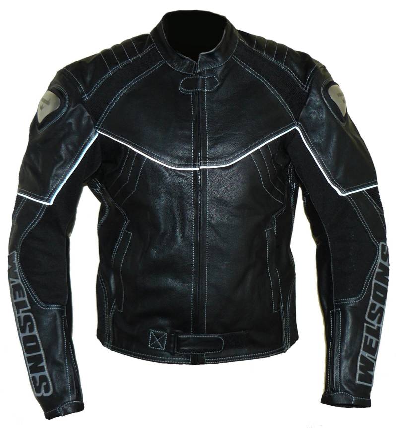 Protectwear WMB-303 Motorrad - Lederjacke,Größe : 60, schwarz von Protectwear
