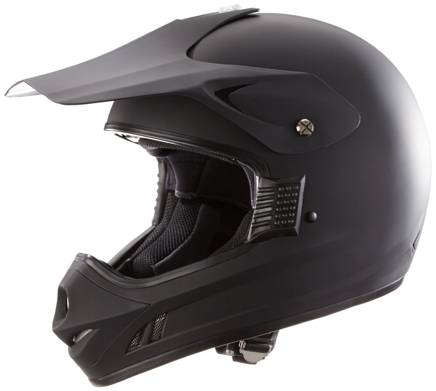 protectWEAR Motorradhelm Motocrosshelm Endurohelm einfarbig matt schwarz protectWEAR Motorradhelm Motocrosshelm Endurohelm einfarbig matt schwarz von protectWEAR