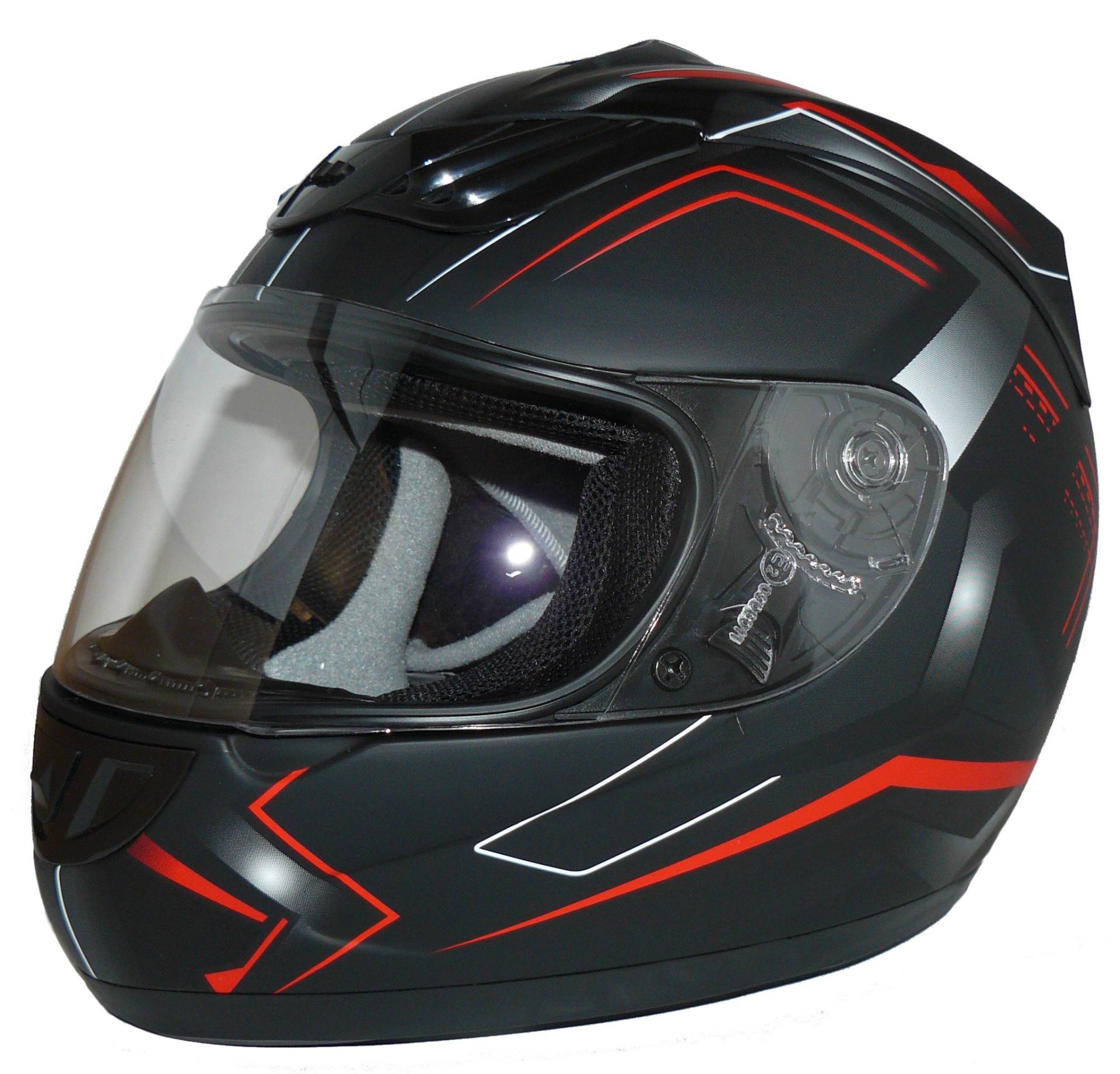 protectWEAR Motorradhelm H510 Arrow schwarz matt/rot - M protectWEAR Motorradhelm H510 Arrow schwarz matt/rot - M von protectWEAR