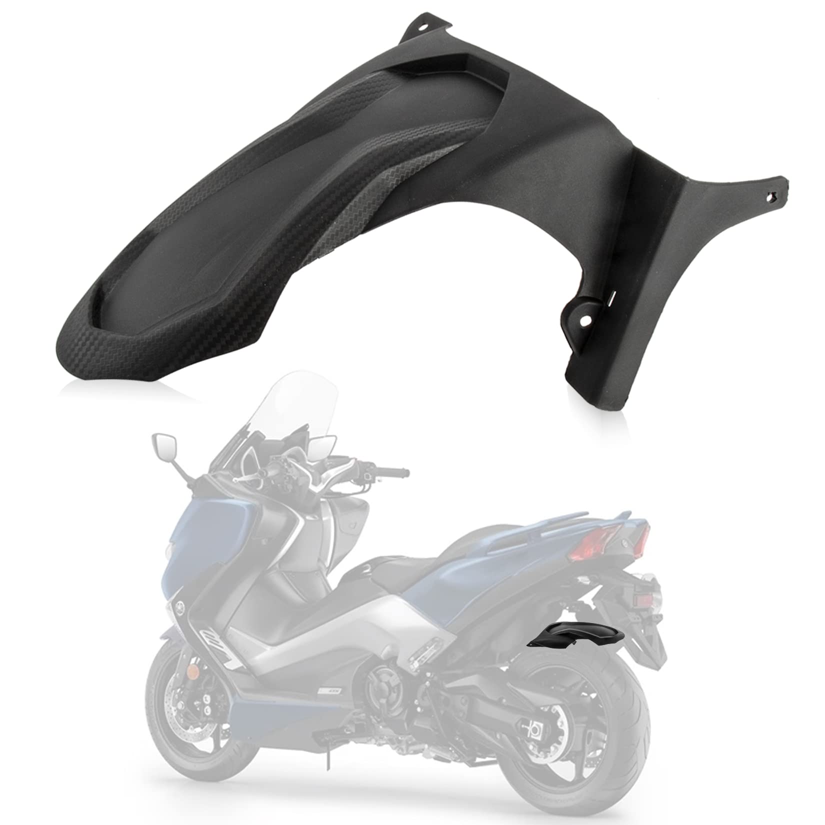 Kotflügel hinten Schutzblech Spritzschutz PSLER Motorrad-Zubehör für Yamaha TMAX 530 2017 2018 2019 und TMAX 560 2020-2023 von psler