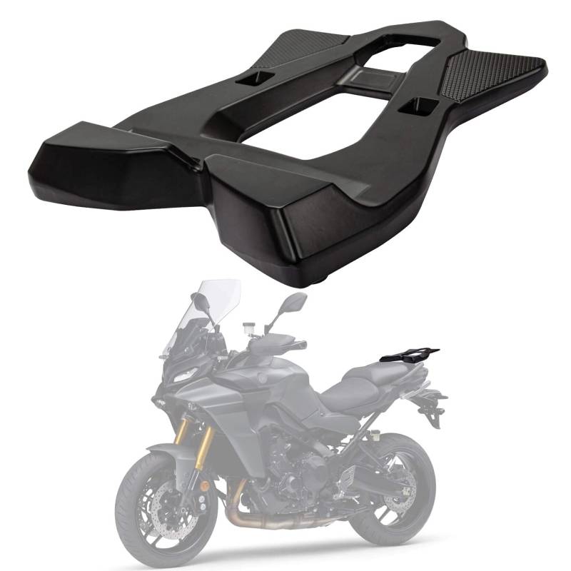 Motorrad Gepäckträger Platte hinten, PSLER Gepäckablage hinten Träger Halterungsplatte für Yamaha Tracer 9 GT 2021 2022 von PSLER