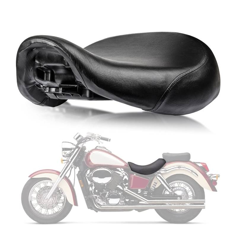 Motorrad Vorderseite Fahrer Treiber Sitz und Hinten Sozius Beifahrersitz für Shadow ACE VT750 1998-2003 von PSLER