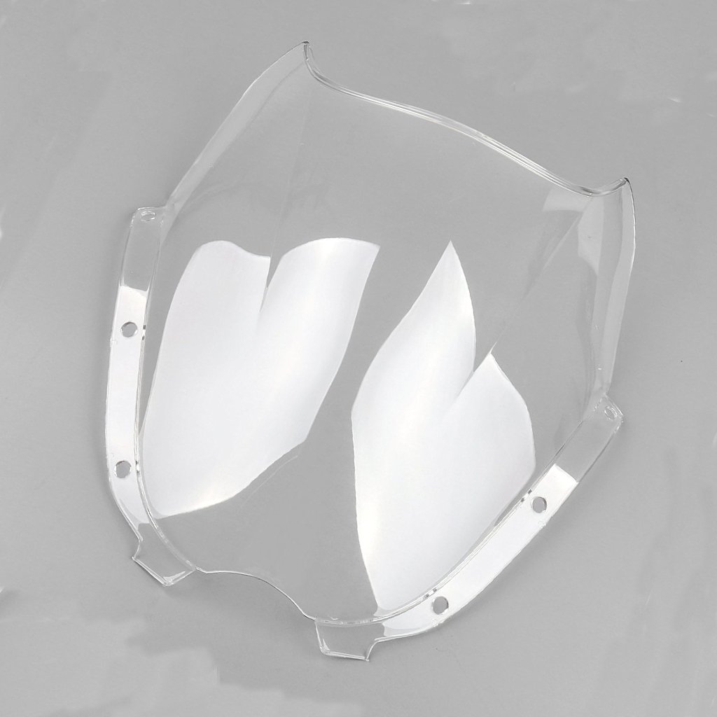 Motorrad Windschutzscheibe Shield Wind Screen Windschutzscheibe für Hyosung GT125 GT250R GT650R ATK (Smoke) von psler