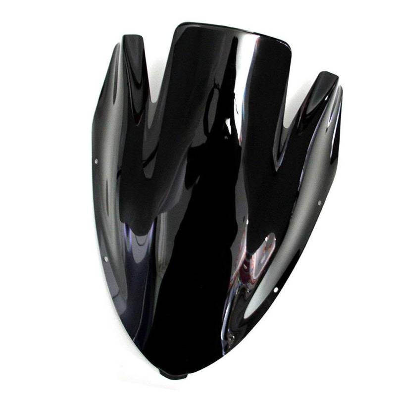 Motorrad Windschutzscheibe Shield Wind Screen Windschutzscheibe für Kawasaki ER6F 2006-2008 （Transparente） von psler