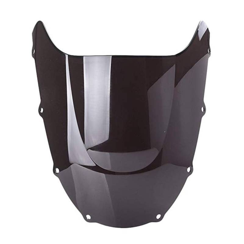 Motorrad Windschutzscheibe Shield Wind Screen Windschutzscheibe für Kawasaki ZX9R 1998-1999 (Schwarz von psler